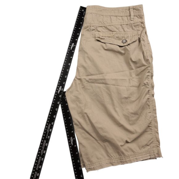 BKE Shorts Standard Fit Mens Size 36x23 Tan Athleisure Normcore Cliff Aluminum - Picture 12 of 14